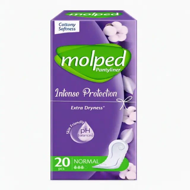 Molped Intense Protection Panty Liners 20X24